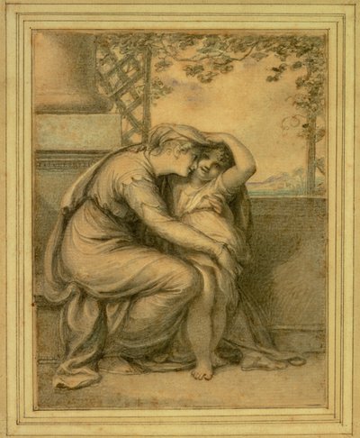 Andromaca e Astianatte, 1789 da Richard Cosway